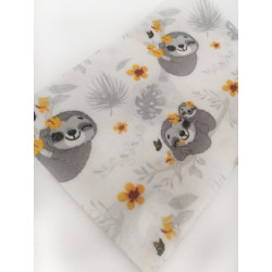 Minkšti flaneliniai vystyklai kūdikiams.