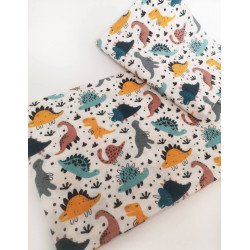 Flaneliniai vystyklai kūdikiams dinozaurai